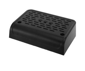 jojofuny Cat Litter Box Step Stool Cat Steps Portable Minimizes Mess Abs Plastic Black for Moving around The House Suitable