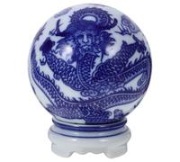 jojofuny Ceramic Ball Decoration for Home Desktop with Fine Craftsmanship and Versatile Use, Creative and Unique Ceramic Sphere Ornament for Office and Living Room Decor