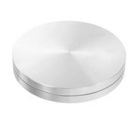 jojofuny Ceramic Clay Pottery Wheel Hand-Controlled Alloy Trimming Turntable for Clay Modeling with Smooth Nonstick Surface Manual Speed Control for Pottery Throwing and Sculpting
