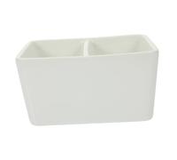 jojofuny Ceramic Large Capacity Brush Washer Ink Dish for Calligraphy and Painting Brushes Portable Water Container with Stylish Square Design for Artists and Writers