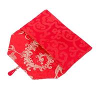 jojofuny Chinese Brocade Red Envelopes for Weddings Lunar Year Birthdays Multipurpose Lucky Money Packets Traditional Chinese Style Elegant Cash Gifts Packet with Festive Design