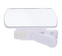 jojofuny Clip Adjustable Phone Camera with High-definition Reflection Mirror Reflector and Multi-functional Use, White Glass and Pvc Material, Portable Phone Selfie for Travel