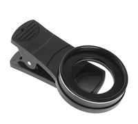 jojofuny Clip Phone Macro Lens Magnification for Detailed Photography Compatible Smartphones for Close- of Flowers Insects and More Black Single Lens