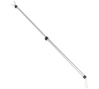 jojofuny Clothes Reach Pole Convenient Hanging Bar Adjustable Stainless Steel with Retractable Design, Silver Clothesline Rod for Household Use for Laundry and Outdoor Clothes Drying