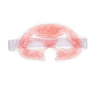 jojofuny Cooling Gel Eye Mask for Hot Cold Therapy, PVC Ice Compress Face Cover Dark Circle Relief, Pink Reusable Eye Compress for Sleep and Facial Care