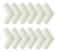 jojofuny Corner Edge Protectors for Furniture and Artworks Nbr Beige 12pcs to Protect from and Dents during Moving and Transportation Easy Installation Safety Bumpers