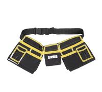 jojofuny Craftsman Tool Bag Ergonomic Oxford Tool Belt Pouch for Electricians Mechanics Lightweight Tear Resistant Waist Organizer with Multi Compartment Design