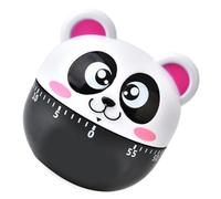 jojofuny Creative Panda Shaped Kitchen Timer 60-minute Count-down Function, Plastic Material, for Cooking, Baking, Cookies and Home Use, for Students