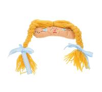 jojofuny Cute Cartoon Sleep Mask for Soft Blackout Eye Patch for Travel and Airplane Naps Lightweight Light Blocking Blindfold for Festival and Rest