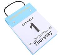 jojofuny Daily Wall Calendar | Tear-Off Calendar 2026 | Page Per Day Planner for Home Office School | Large Print Hanging Organizer with Clear Dates for Seniors