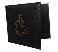 jojofuny Disabled Badge Holder Wallet EU Disability Certificate Sleeve Waterproof ID Card Holder for Social Security Credit Cards Sturdy Cover for Disabled Individuals