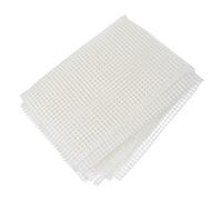 jojofuny DIY Rug Hooking Mesh Canvas White for Latch Hook Carpet Making Tapestry Craft Backing for Rugs Coasters Embroidery and Home Decor