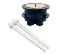 jojofuny Dual Flush Toilet Button Replacement Stylish Push Button for Water Tank Easy Installation Toilet Flush Accessory for Bathroom Upgrade