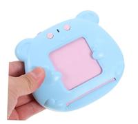 jojofuny Early Educational Language Learning Machine with Sound Cards for Interactive Speech Therapy for Cognitive Development Bilingual English Spanish Flashcard Blue