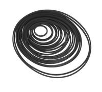 jojofuny Elastic Rubber Drive Belt for Cassette Machine Repair with High Elasticity and Fit for Belt-driven Recorder, Suitable for Dvd Drive and Record Player Replacement