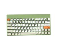 jojofuny Ergonomic Keys Wired Keyboard for Desktop and Laptop Compact Usb Office Keyboard Quiet Typing Material Lightweight Design Orange Gray Green