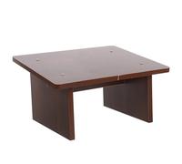 jojofuny Ergonomic Wood Foot Rest with Nonslip Base and Lightweight Slanted Design for Gaming Sessions and Bedroom Use, Modern Aesthetic Portable Office Footrest