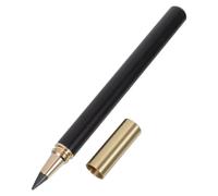 jojofuny Everlasting Wooden Pencil with Cap, Vintage Purpleheart Wood Sketching Pencil for Drawing, Writing and School Use, Sturdy Art and Office Supplies