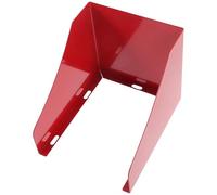 jojofuny Fire Button Protector Weather-Resistant Iron Cover Emergency Stop Button Rain Cover for Outdoor Installation in Warehouses and Factories