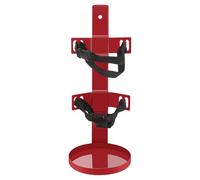 jojofuny Fire Extinguisher Holder Wall Mount Bracket for 2-4Kg Extinguishers with Versatile Hole Placement Suitable for Home and Office