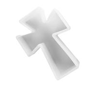 jojofuny Flexible Silicone Cross Mold for Epoxy Resin DIY Candle Holders Aromatherapy Crafts Detailed Elegant Design Easy Demolding for Beginners and Professionals