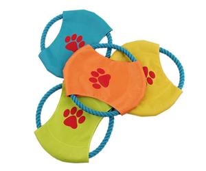 jojofuny Flying Discs Lightweight Portable Dog Training Throwing Disc for Fetching and Training Suitable for Samoyed and Other Dog Breeds Pets Random Random Color