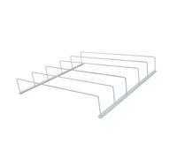 jojofuny Fridge Beverage Organizer Rack 40cm Width X 42cm Depth, Adjustable Can Dispenser for Soda, Beer, Water Bottles, Refrigerator Storage Rack for Office and Dorm Use