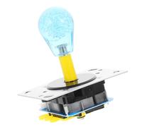 jojofuny Game Console Joystick Controller Replacement Handle One Handed Arcade Game Stick Kit Accessories for Console Gaming Style