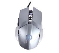 jojofuny Gaming Mechanical Mouse Wired Computer Mice Silent Movement Backlit Ergonomic Shape 4-gear Dpi for Gamers