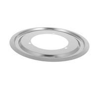 jojofuny Gas Stove Burner Tray Stainless Steel Replacement Insert Round Drip Pan for Electric Range Burner Spill Catcher Accessory Kit