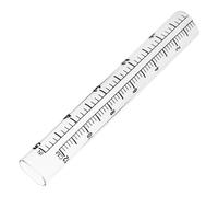jojofuny Glass Rain Gauge Meter Test Tube with Scales for Farming and Climate Research 12cm Flat Bottom Marked with Two Scales Accurate Rainfall Measurement Outdoor