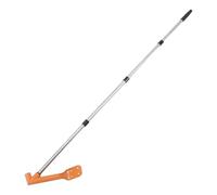 jojofuny Gutter Cleaning Tool Kit with Telescopic Pole Rain Gutter Scoop for Leaf Removal and Downspout Maintenance Attachment for Debris Removal