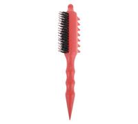jojofuny Hair Curling Comb Nylon Airbag Styling Brush for Salon Use Sectioning Tool Rat Tail Pick Comb for Women Big Wave Hair Curling