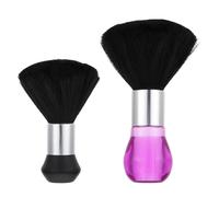 jojofuny Hairdressing Haircut Brush Quickly Sweep Broken Hair and Nylon Material 2pcs Easy to Clean Hair Cleaning Sweeping Duster for Barbershop Use for Haircut
