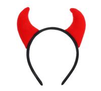 jojofuny Halloween Devil Horns Headband Lightweight Hair Accessory for Cosplay Costume Parties Unique Red Design for Ages and Festive Occasions