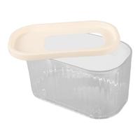 jojofuny Hamster Bath Tub Small Animal Sand Bath Box with Splash Guard Large Gerbil Bathroom Toilet Cage Accessory for Hamsters and Guinea Pigs