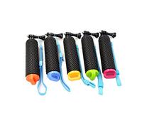 jojofuny Handheld Selfie Stick Silicone Handle Floating Buoyancy Rod for Action Camera Adjustable Strap for Camera Accessaries for Beach and Pool Photography