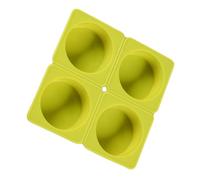 jojofuny Handmade Soap Mold Silicone Round Mold Microwave Safe Dishwasher Safe High Temperature Resistance Random Color for Making Petite Loaf and Soap