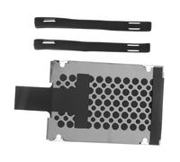 jojofuny Hard Drive Cage Rubber Guide Rails Hdd Cover Mounting Bracket Hard Disk Tray Compatible for Computer Parts