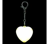 jojofuny Heart-Shaped Mini Handbag Light with Touch Sensor, Yellow Abs Material, Soft Bedside Illumination, Versatile Placement for Purse and Bag, for Valentine’s Day and Reading