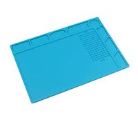jojofuny Heat Insulation Repair Mat Silicone Repair Pad for Soldering Platform Sky-Blue Anti-Skid