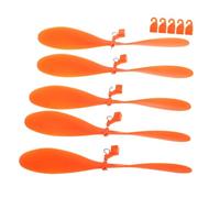 jojofuny Helicopter Model Spare Parts Kit 5 Pack Large Plastic Model Airplane Accessories for Boys and Girls