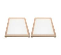 jojofuny Herb Versatile with Stackable Wooden 2pcs Rectangular Drying Dry Rack Mesh Design for and, Use Kitchen Balcony for Tea Leaves Flowers, and Medicinal Plants