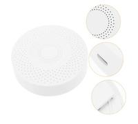 jojofuny Hidden Storage Camouflage Detector Ceiling Safe Box for Valuables Plastic Security Concealed Cash Storage White Alarm Housing