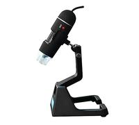 jojofuny High Definition Portable Handheld Magnifier USB Digital Microscope 2 Megapixel and Flexible Arm with 8 LED Lights and Identification of Jade Ware and Porcelain for Desk Use
