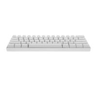 jojofuny High Performance Mechanical Keyboard White Backlit 61 Key Wired Keyboard for Gaming and Productivity