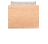 jojofuny Horsehair Grooming Brush for Horses and Pets Wooden Shedding Tool with Smooth Surface for Comfortable Massage Dead Hair Remover Easy to Hold Enhances Skin Health