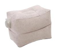jojofuny Inflatable Leg Rest Pillow Airplane Footrest Travel Foot Cushion for Comfortable Leg Support and Relief at Home The Go