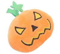jojofuny Interactive Plush Pumpkin Catnip for Indoor Cats - Chewing Squeaky Halloween Cat Teething with Beep Sound, Sturdy Molar Stuffed Pumpkin for Kitten Play