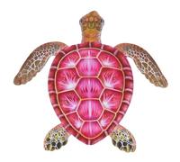 jojofuny Iron Hanging Tortoise Wall Sculpture Home Decor Living Garden Office Kitchen Art Ornament